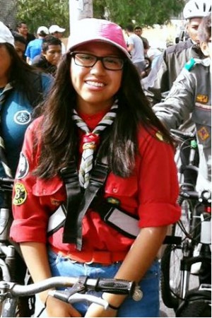 Aspirante a Escudera Heidi Llugsa